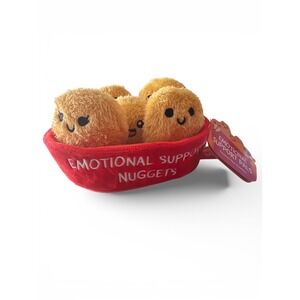 Emotional Support Pals Nuggets Kids One Size Gold New Plush 5pc Set Relatable